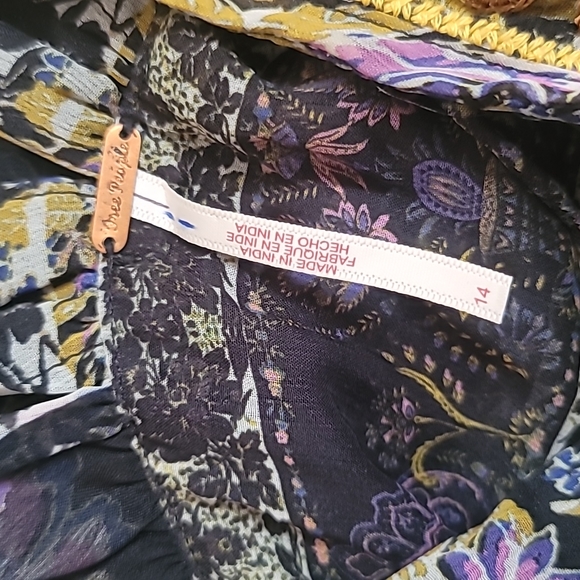 Free People Furnished Floral Maxi Dress Si… - Picture 10 of 10